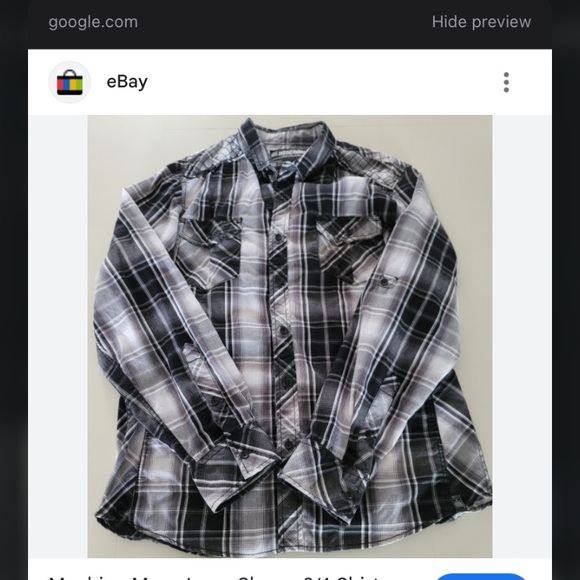 BKE Other - BKE Monochrome Plaid Button-Up